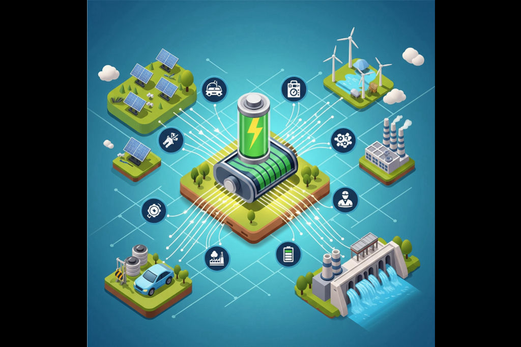 batteries supporting diverse sectors and grid resilience