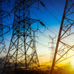 high-voltage power lines