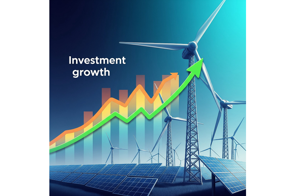 investment growth, renewable energy future