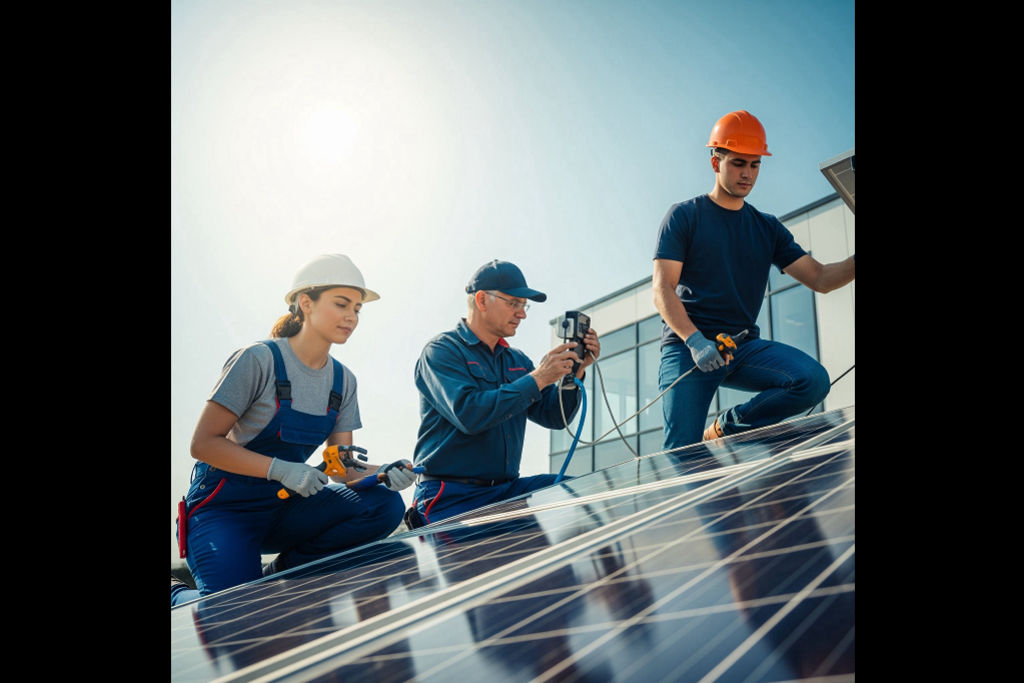 solar panel job