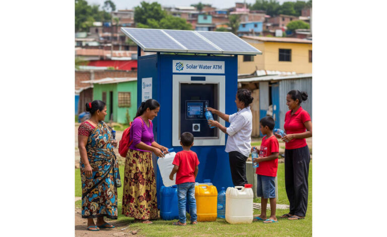 solar water ATM